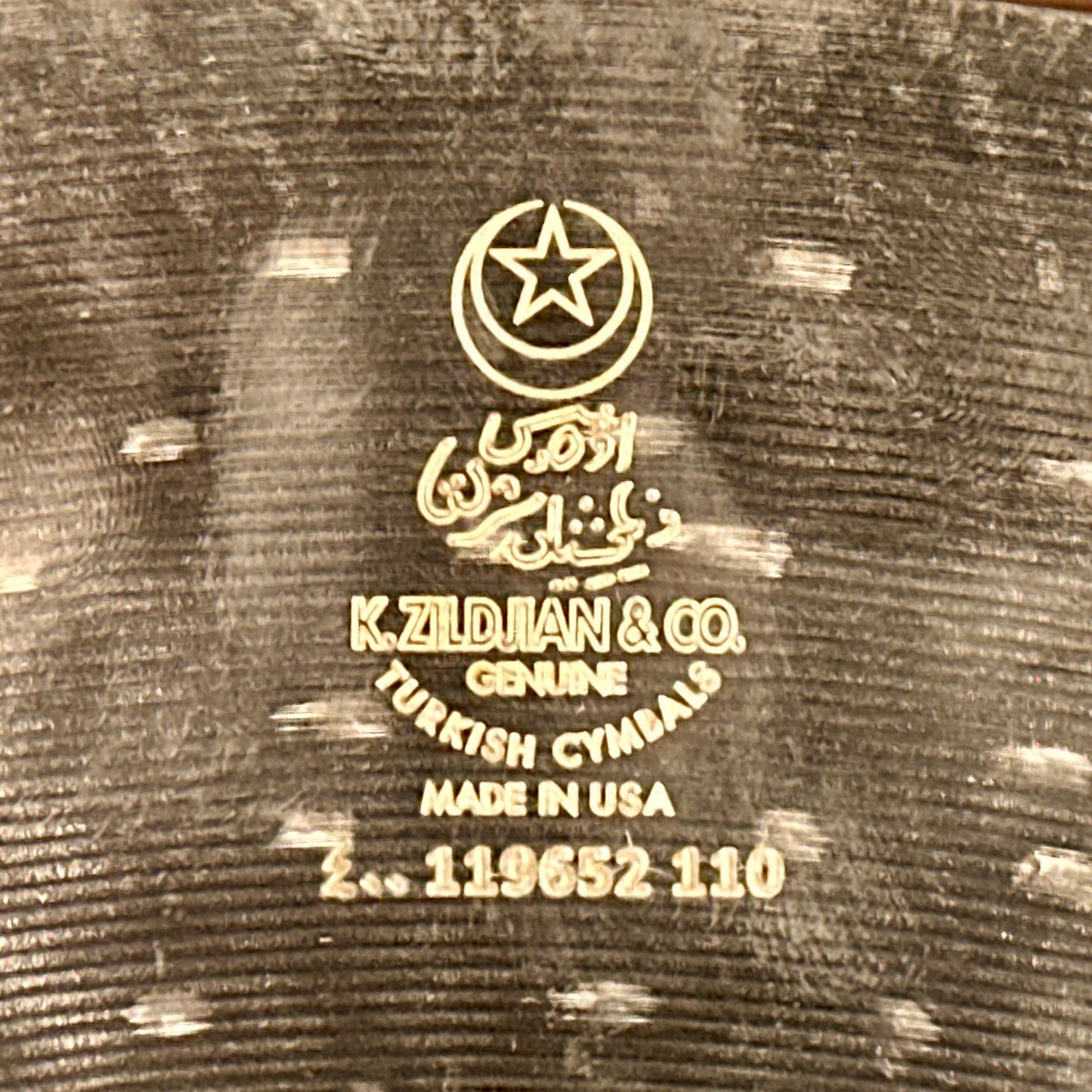 18" Zildjian K Custom Dark Crash Cymbal 1360g *Video Demo*