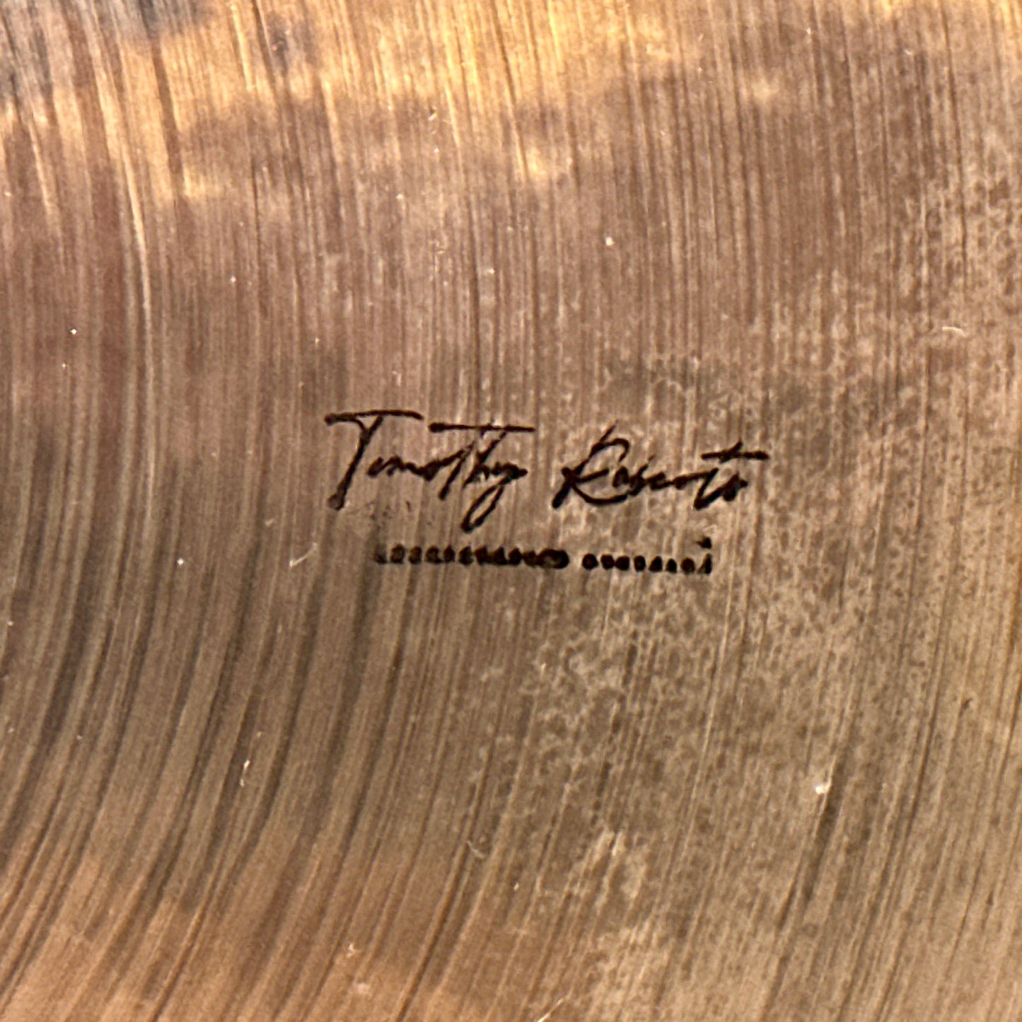20.75" Timothy Roberts Tributary HFB Ride Cymbal 2294g *Video Demo*