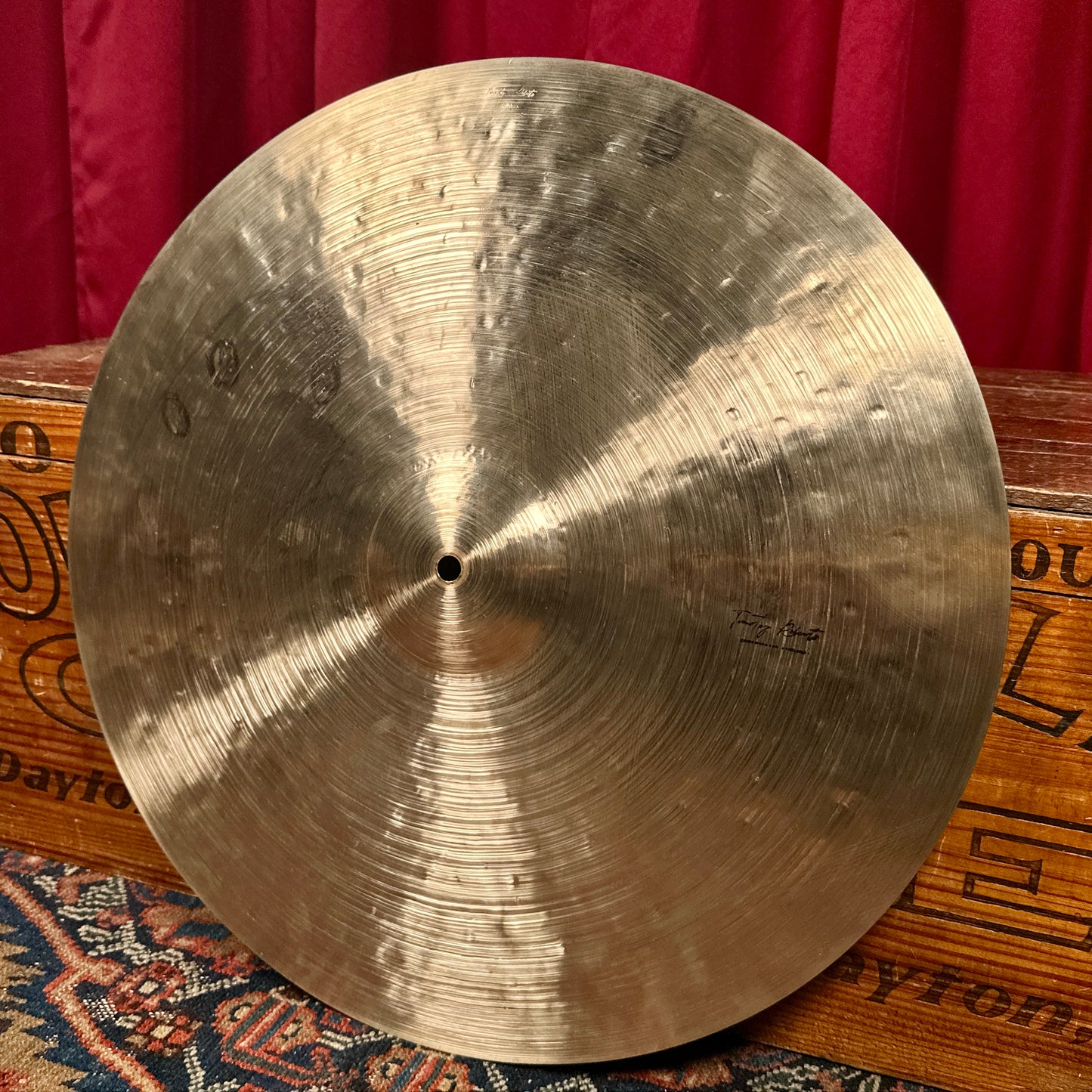 20.5" Timothy Roberts Half Flat Landmark Ride Cymbal 1996g *Video Demo*