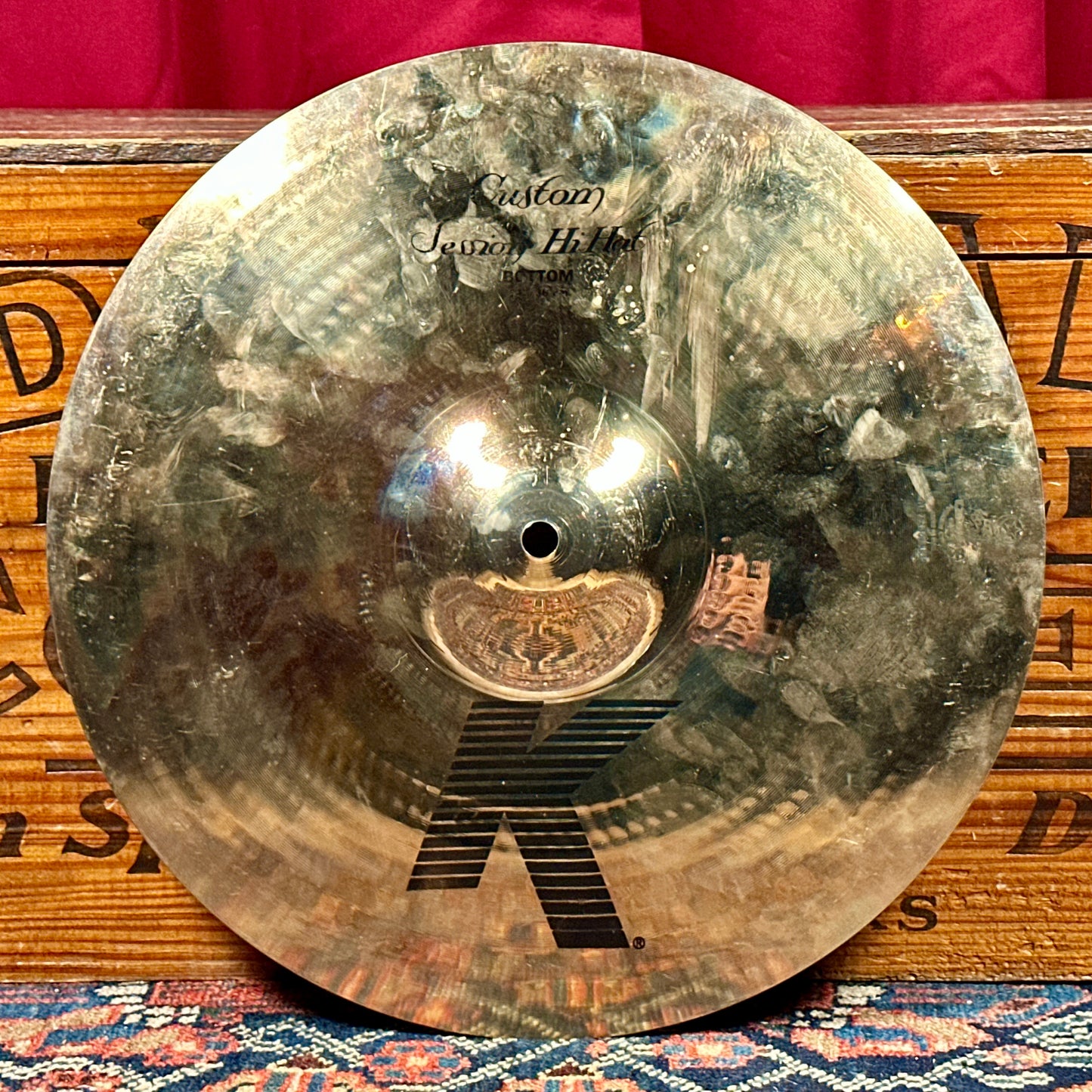 14" Zildjian K Custom Session Hi-Hat Cymbal Pair 1124g/1006g *Video Demo*