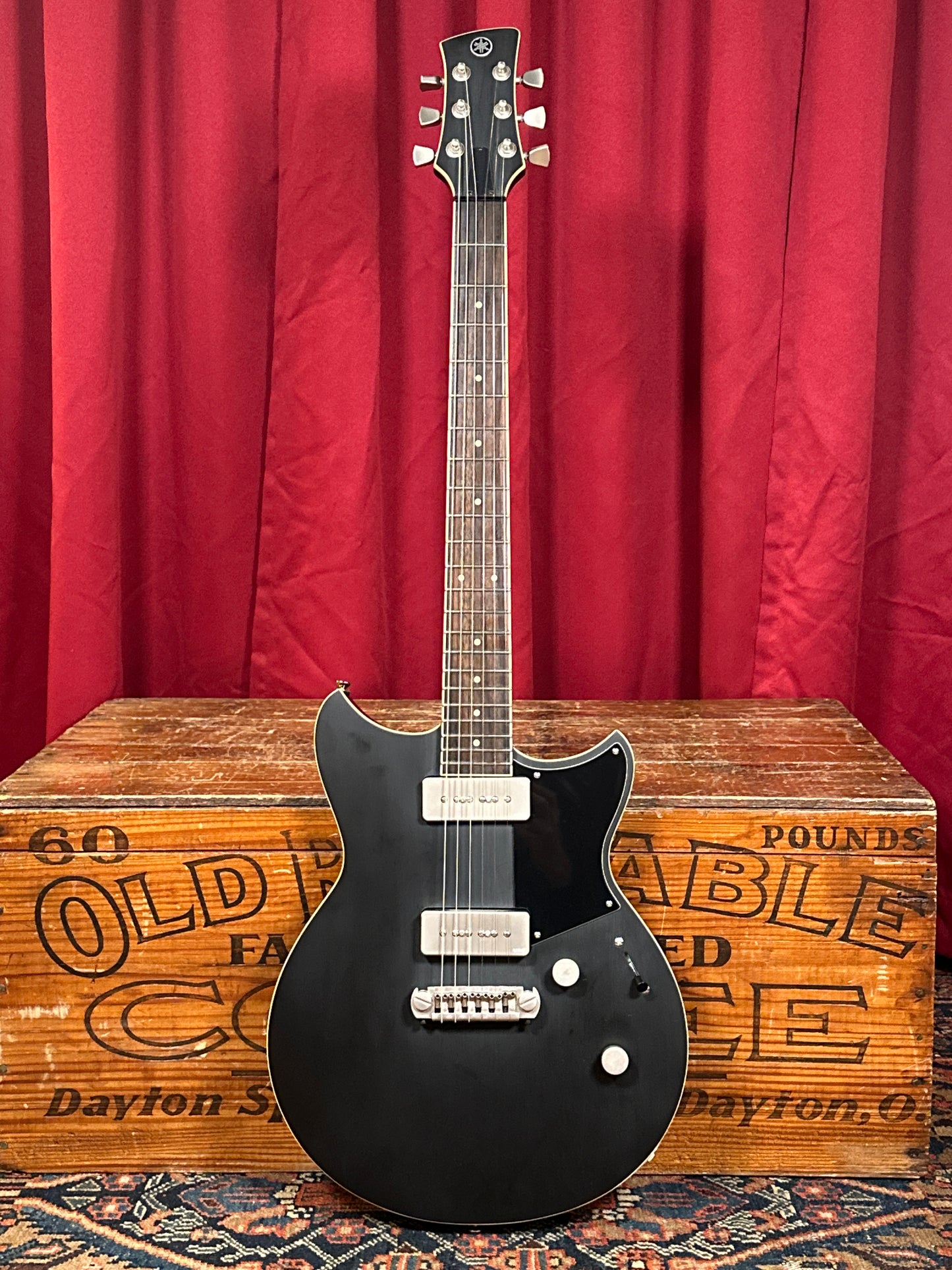 Yamaha RS502 RevStar Electric Guitar Shop Black w/ Original Gig Bag