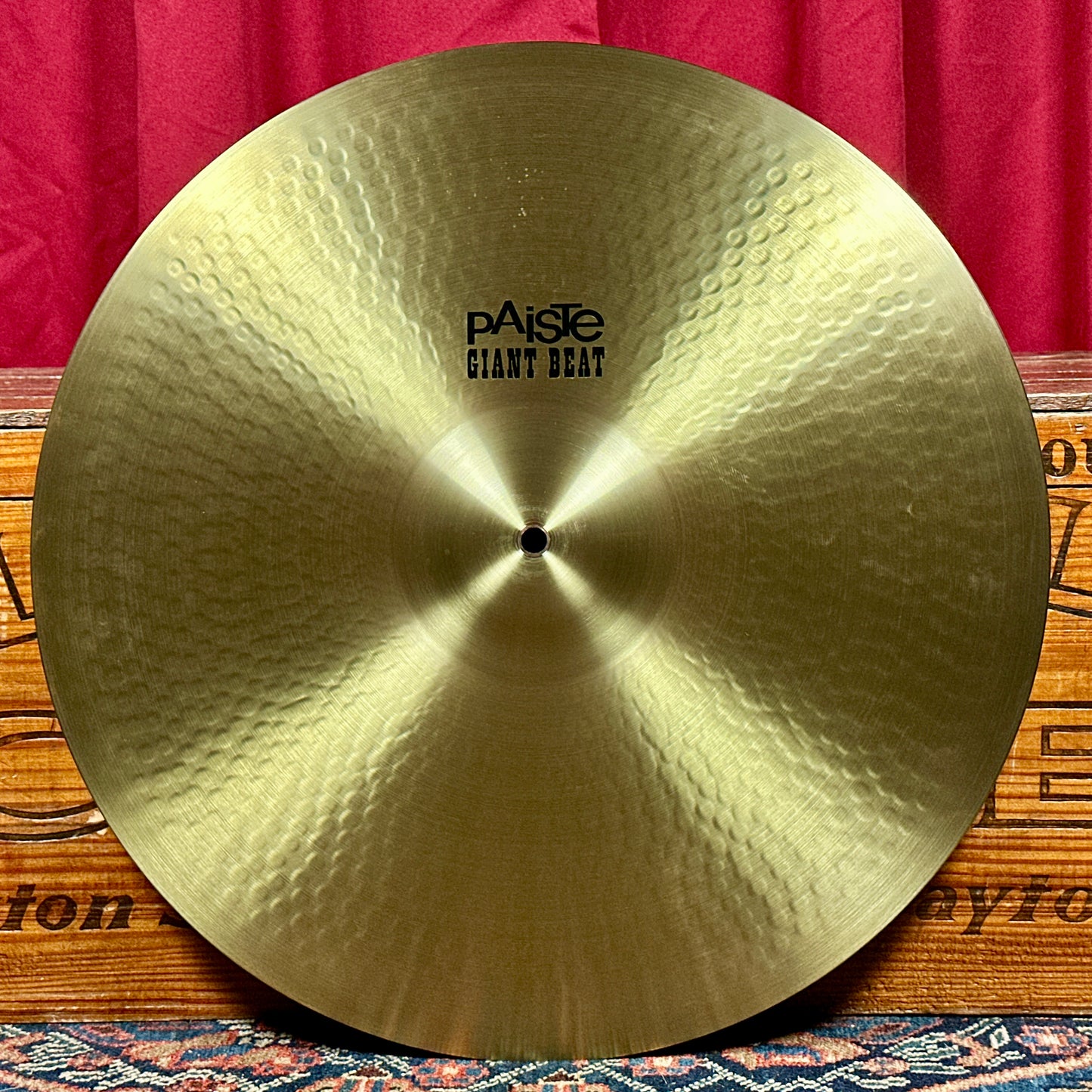 20" Paiste Giant Beat Multifunctional Crash/Ride Cymbal 1860g *Video*