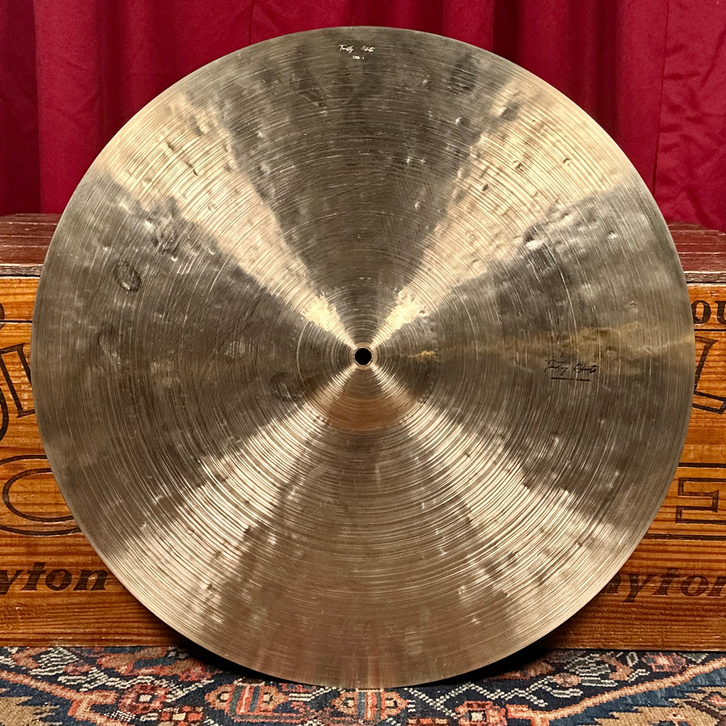 20.5" Timothy Roberts Half Flat Landmark Ride Cymbal 1996g *Video Demo*