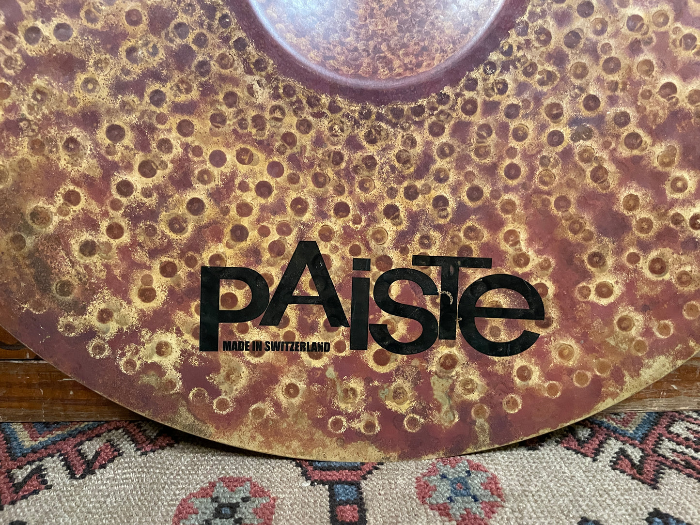 21" Paiste Signature Dark Dry Ride Cymbal Mark I 2424g *Video Demo*