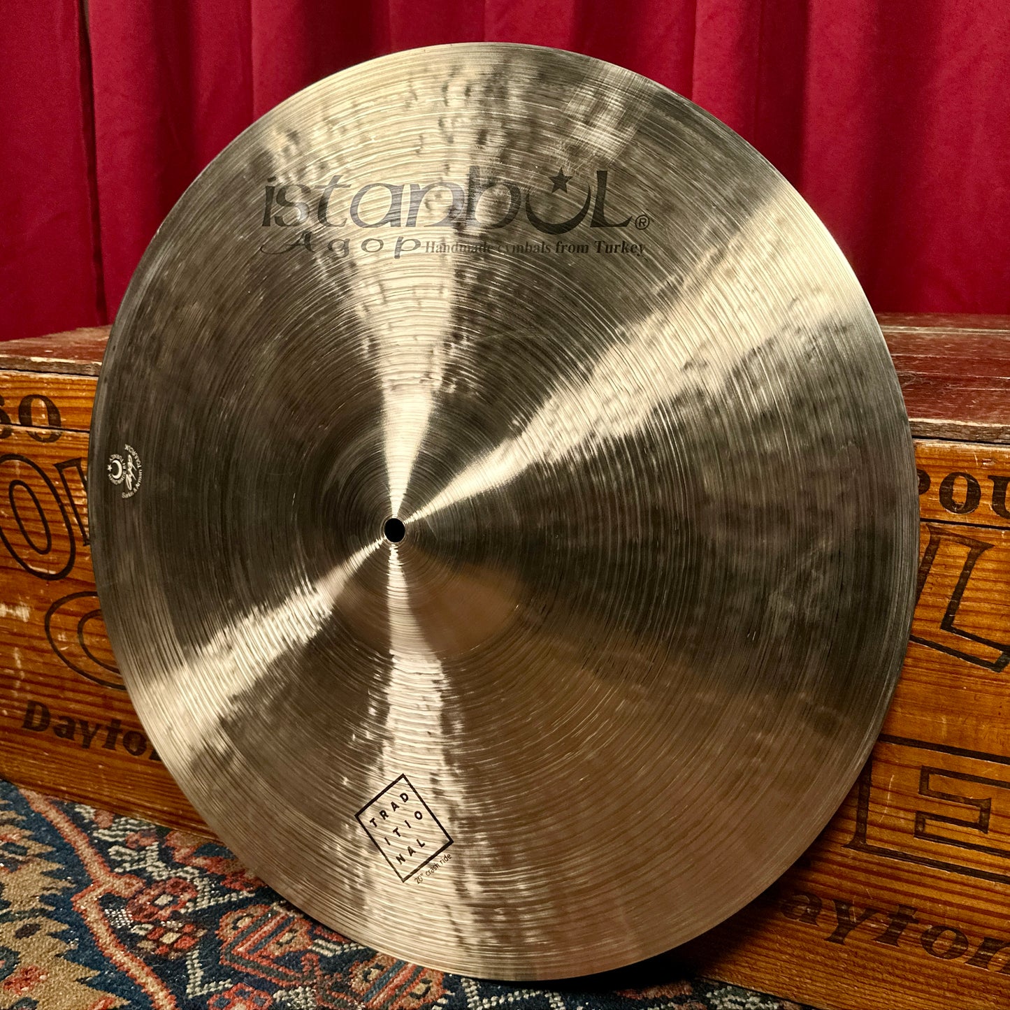 20" Istanbul Agop Traditional Crash Ride Cymbal 1852g *Video*
