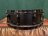 Noble & Cooley 4.75x14 Alloy Classic Snare Drum Black