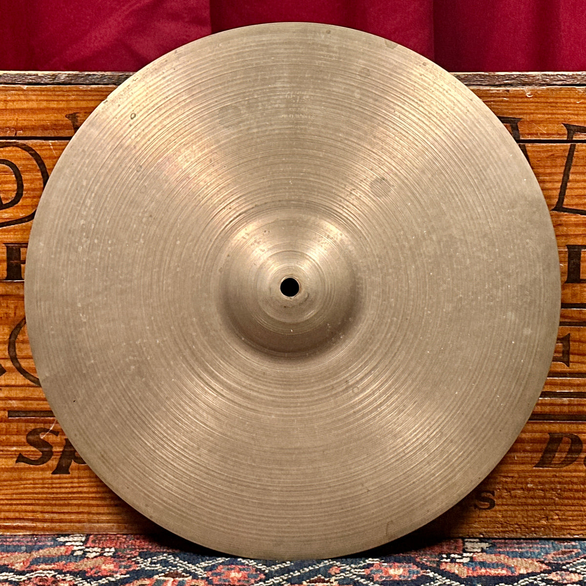 14" Zildjian A 1950s Small Stamp Hi-Hat / Crash Cymbal Single 670g