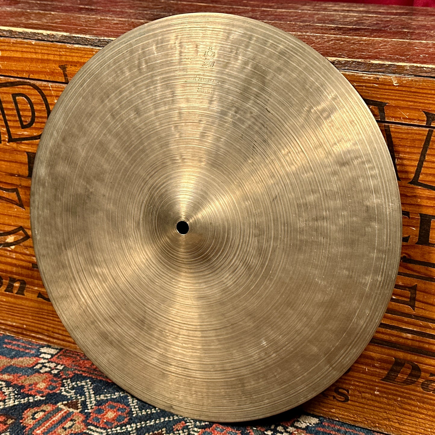 14" K Zildjian Istanbul 1960s-1970s New Stamp Hi-Hat Cymbal Pair 768g/934g *Video Demo*