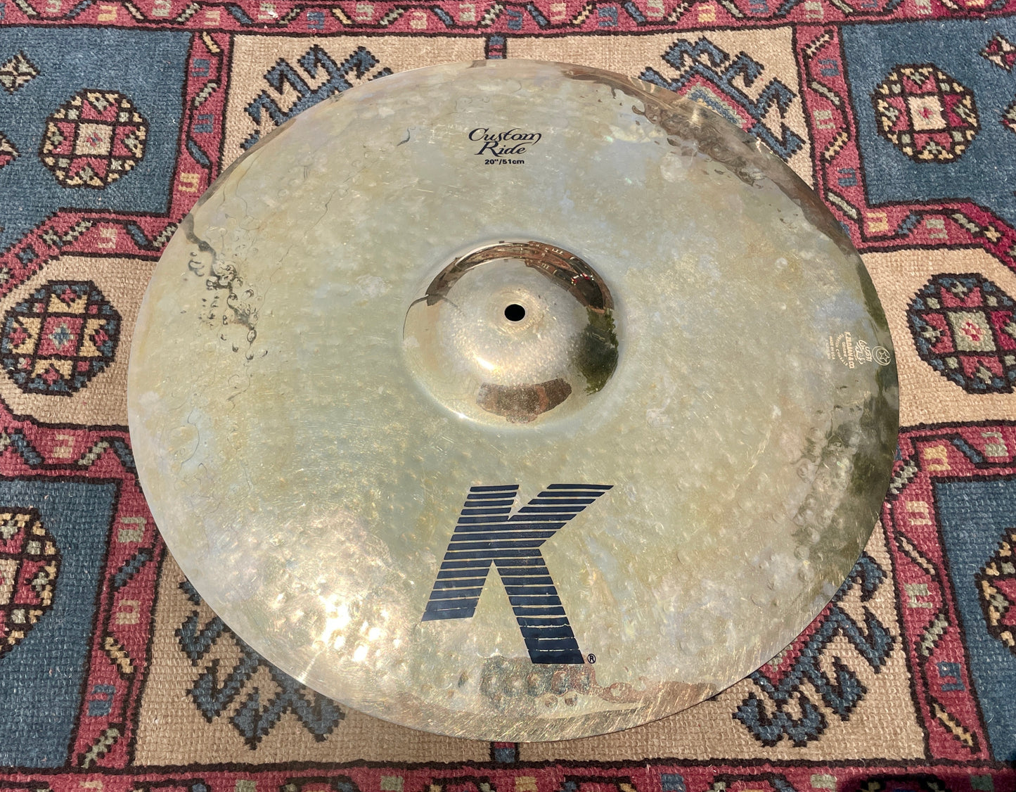 20" Zildjian K Custom Ride Cymbal 2720g