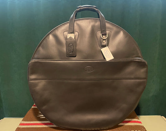 22" Reunion Blues Black Leather Cymbal Bag