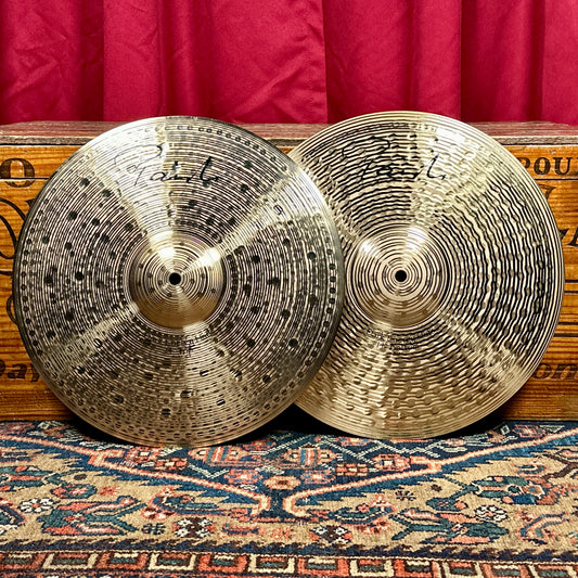 14" Paiste Signature Dark Energy Hi-Hat Cymbal Pair Mark I 968g/1436g *Video*
