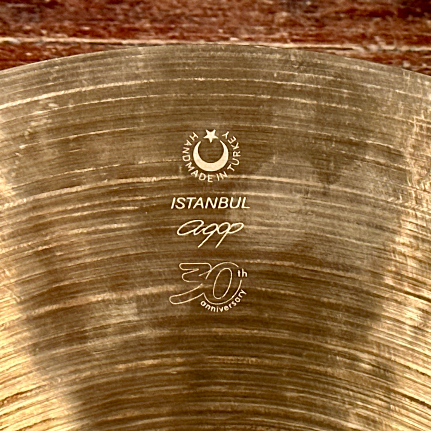 14" Istanbul Agop 30th Anniversary Hi-Hat Cymbal Pair 712g/720g *Video Demo*