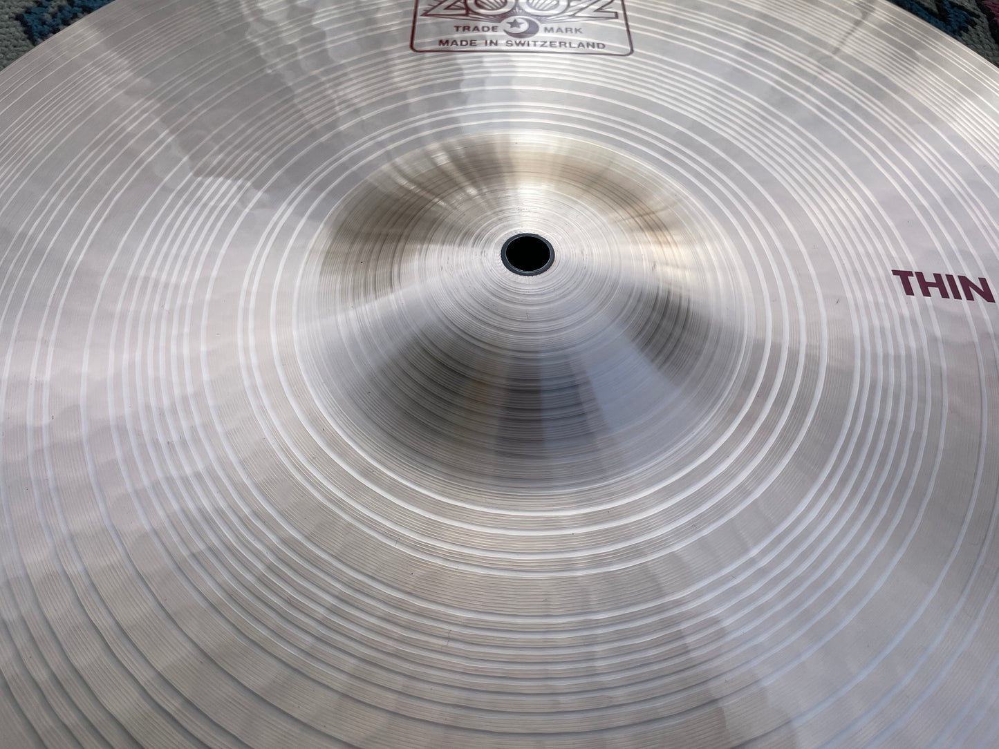 19" Paiste 2002 Thin Crash Cymbal 1510g *Video Demo*