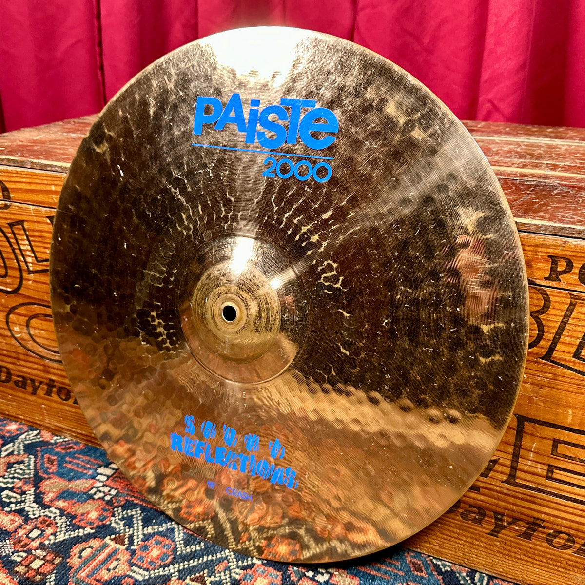18" Paiste 1990s 2000 Sound Reflections Crash Cymbal 1426g *Video*