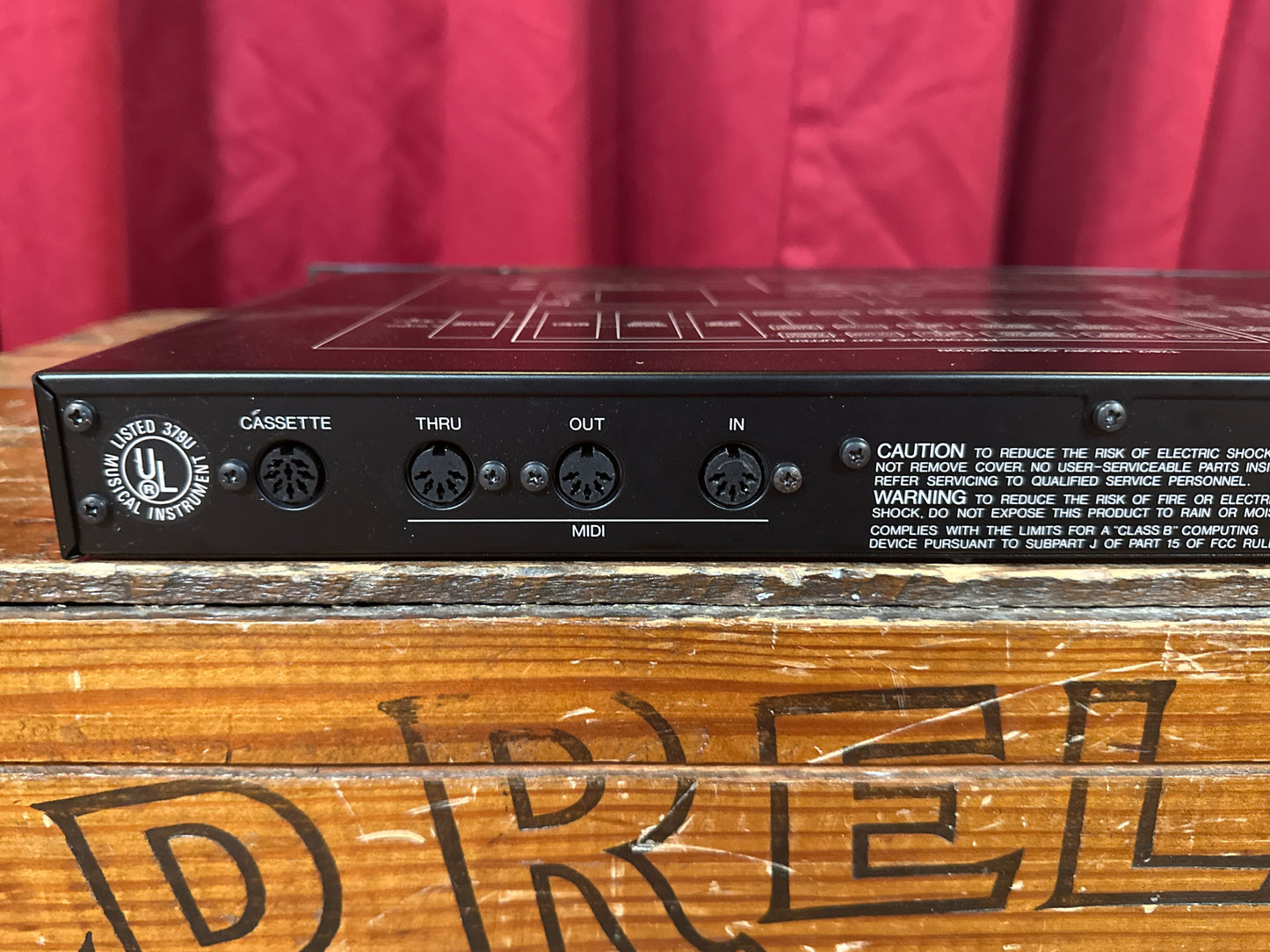 Vintage Yamaha TX81Z Digital FM Rackmount Synthesizer