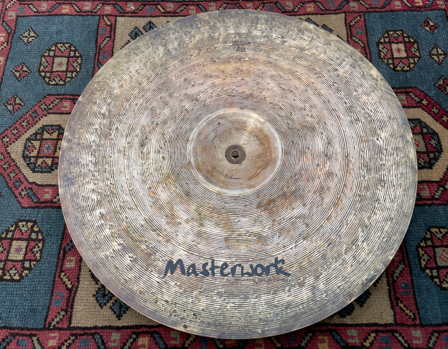 22" Masterwork Meritamon Ride Cymbal 3556g *Video Demo*