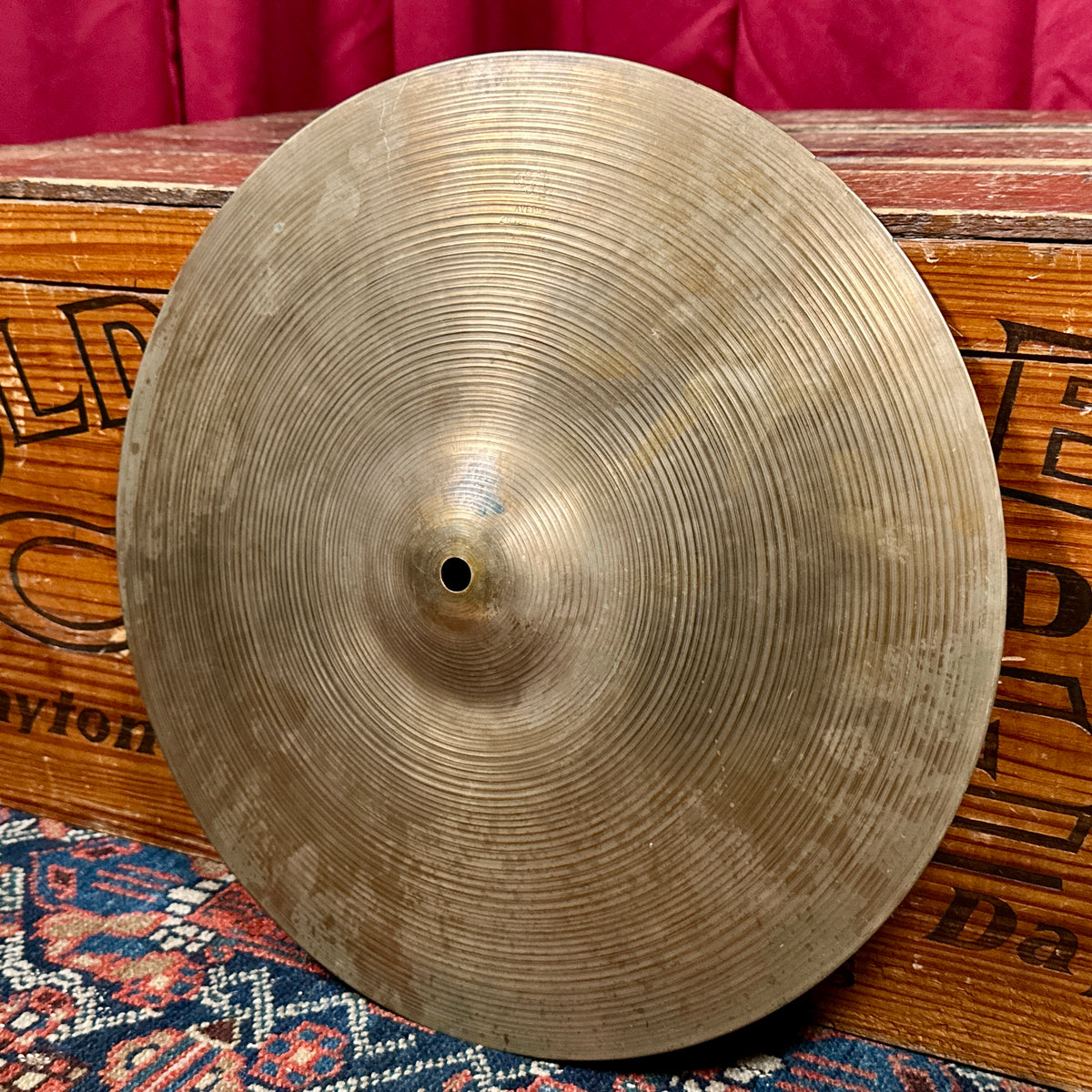 15" Zildjian A 1970s Hi-Hat Cymbal Pair 1076g/1524g *Video*