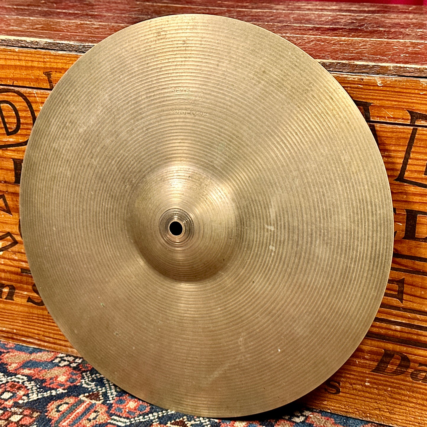 14" Paiste Formula 602 Pre-Serial 1960s Hi-Hat Cymbal Pair 840g/944g *Video Demo*
