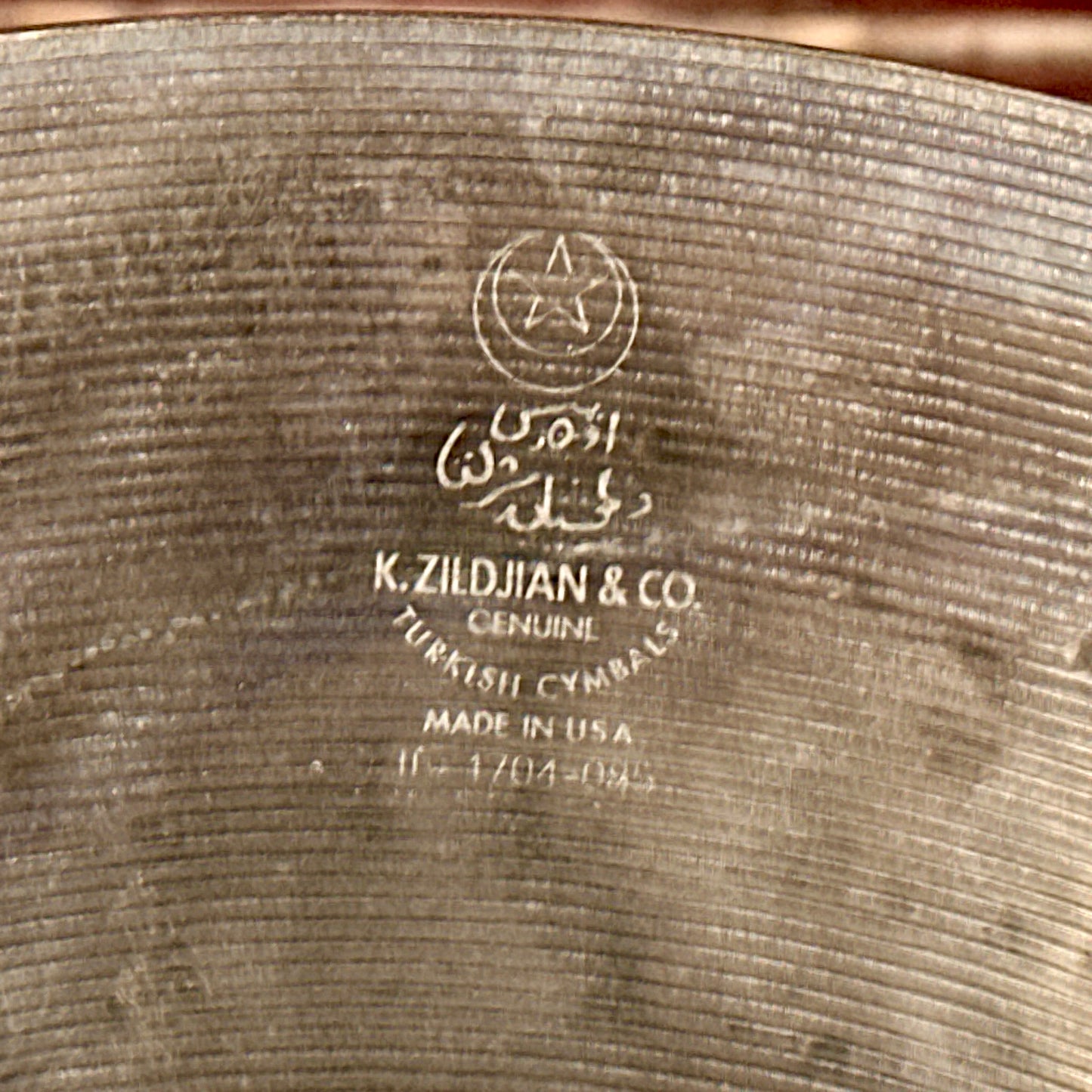 14" Zildjian K Custom Dark Hi-Hat Cymbal Pair 1002g/1224g *Video*