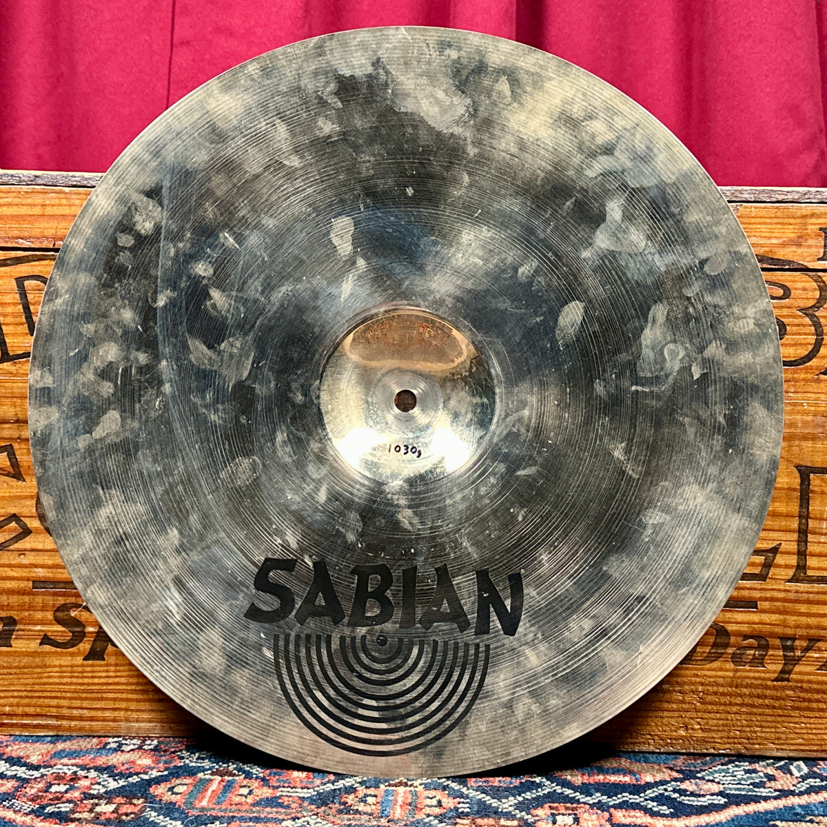 16" Sabian AAX Studio Crash Cymbal 1030g *Video*