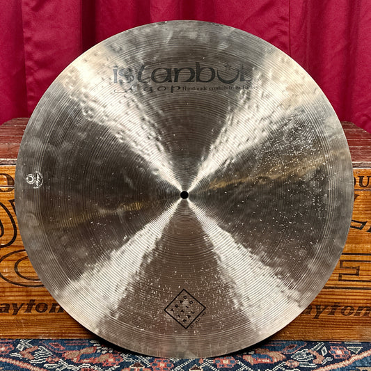 22" Istanbul Agop Traditional Medium Jazz Ride Cymbal 2482g *Video Demo*