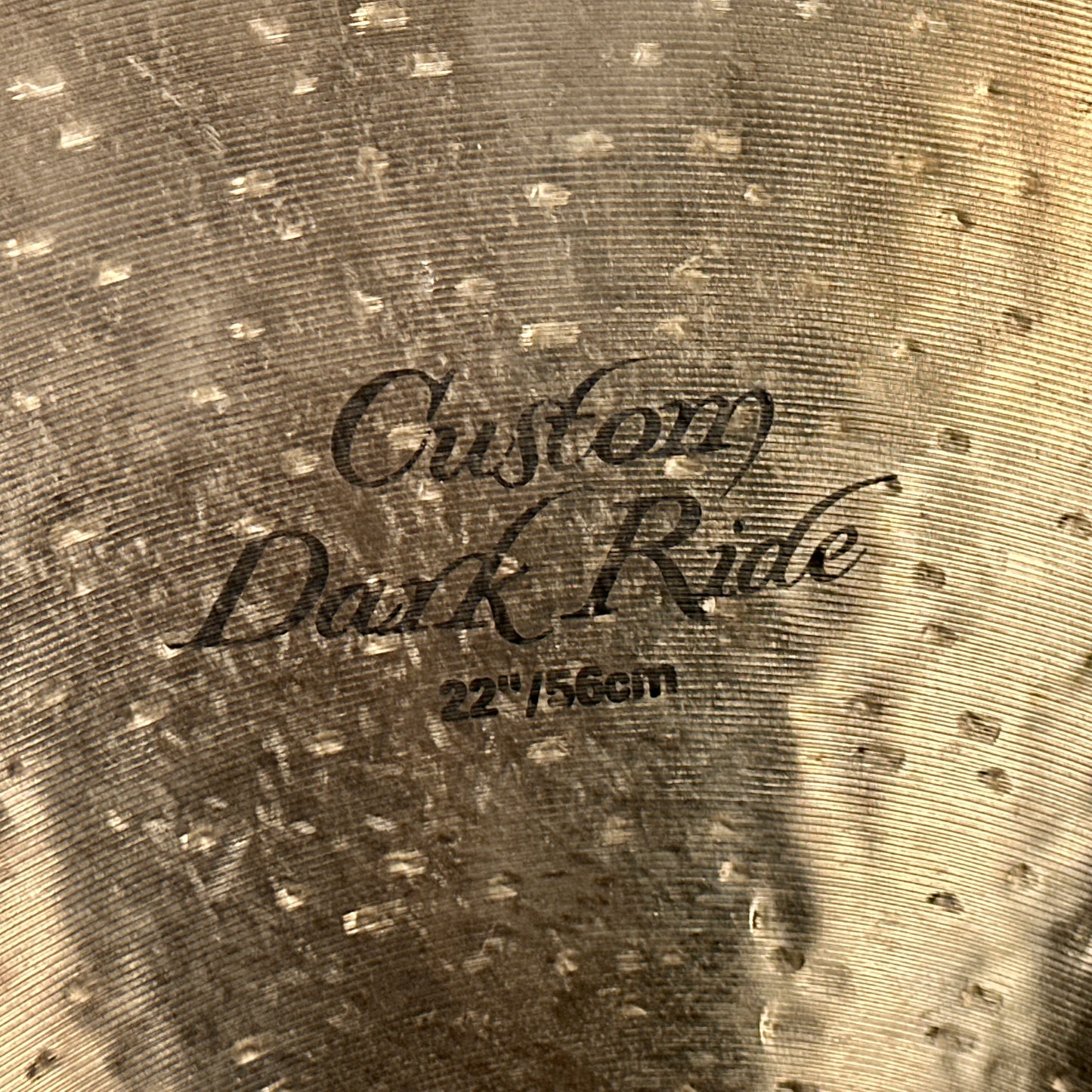 22" Zildjian K Custom Dark Ride Cymbal 2540g *Video Demo*