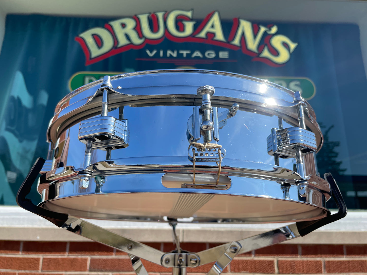 1971 Ludwig 3x13 No. 405 Piccolo Snare Drum Chrome