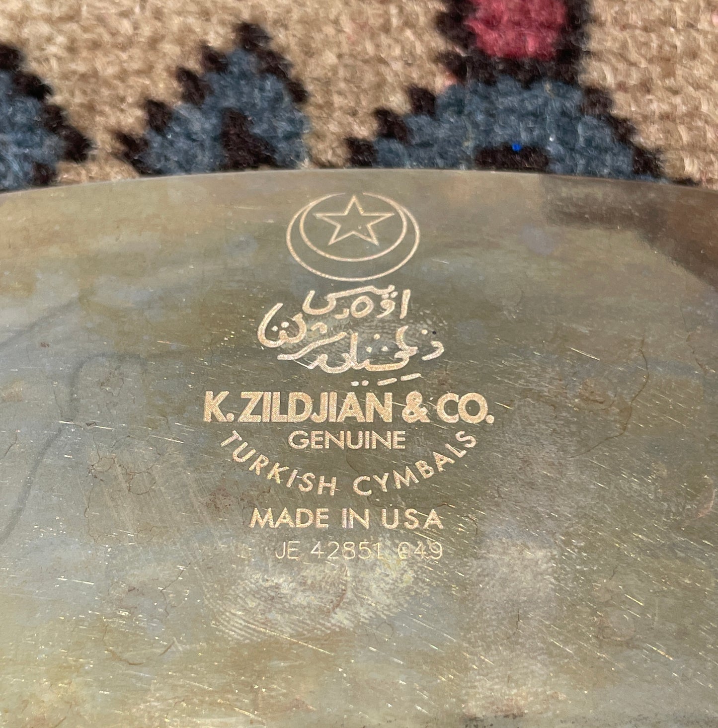 20" Zildjian K Custom Ride Cymbal 2720g