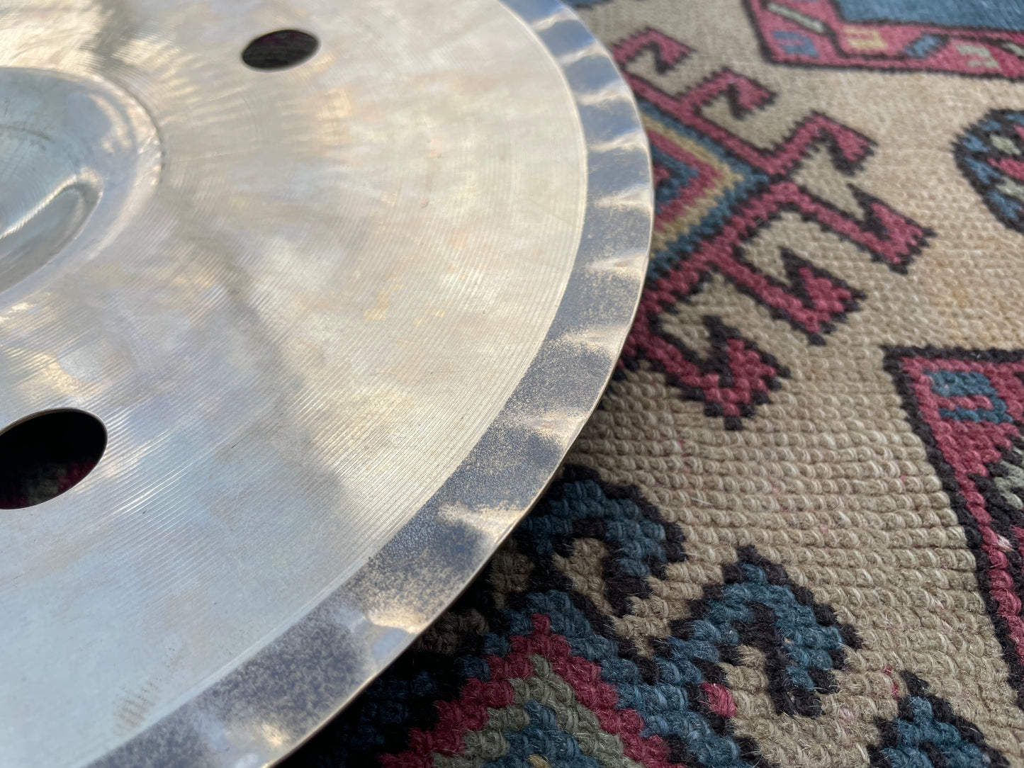 14" Zildjian A Custom Mastersound Vented Bottom Hi-Hat Cymbal Single 1212g