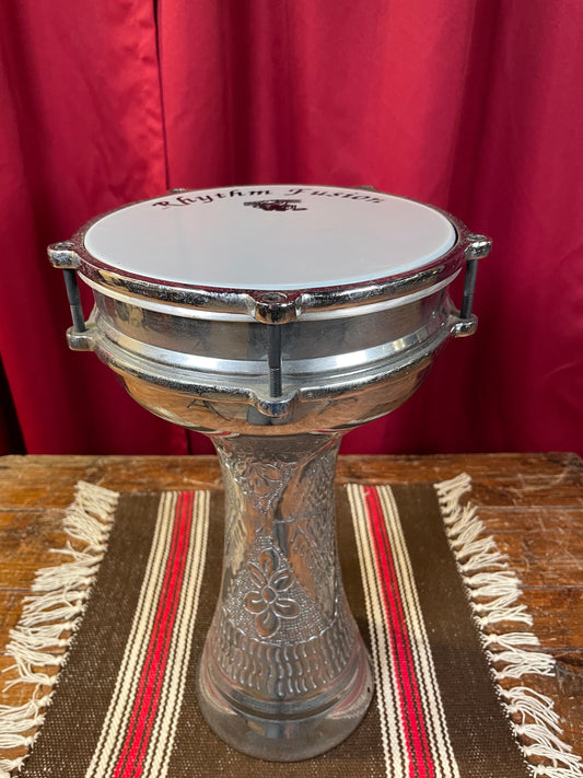 Rhythm Fusion Turkish Darbuka Hand Drum 7 7/8" x 15 1/2" Doumbek