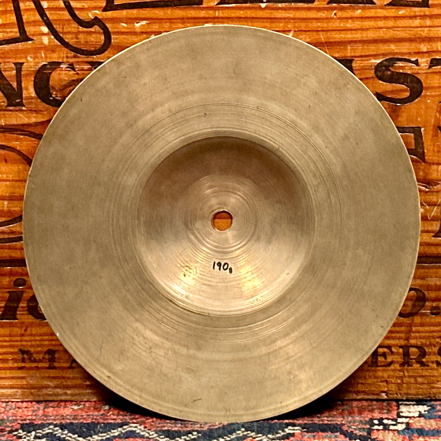 9" Zildjian A 1940s 1st / 2nd / Pre-Trans Stamp Splash Cymbal 190g