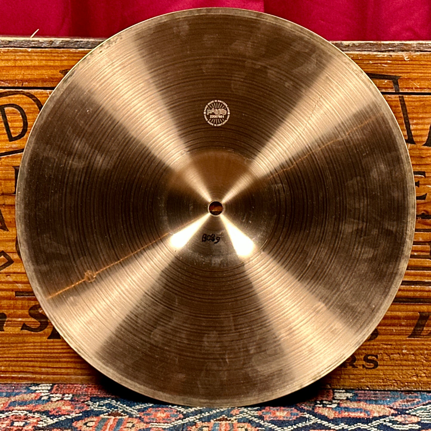 14" Paiste Red Color Sound 900 Hi-Hat Cymbal Pair 956g/1308g *Video Demo*