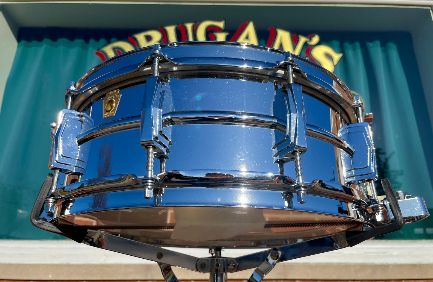 1960s Ludwig 5x14 No. 410 Super Sensitive Snare Drum Supraphonic (COB Hoops)