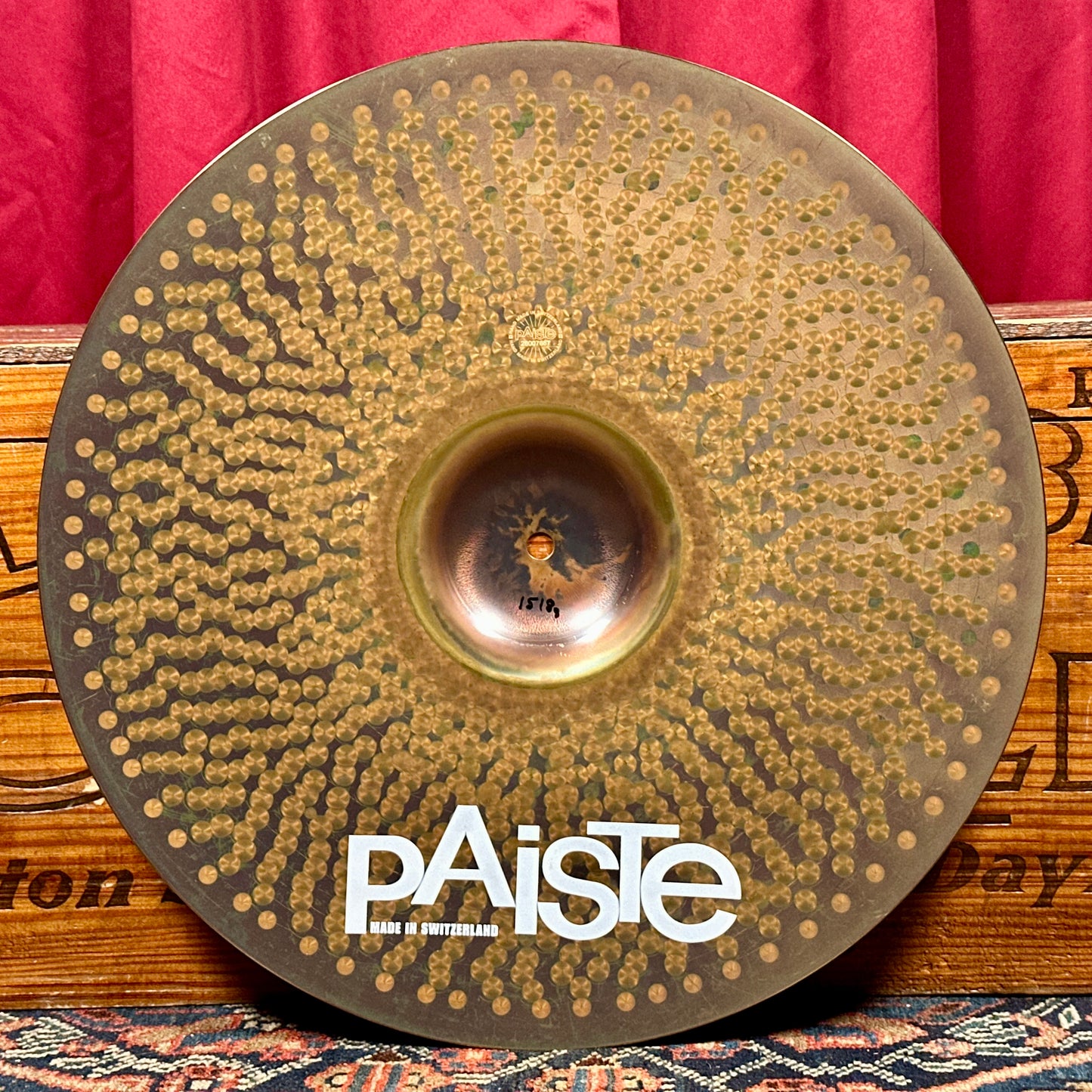 18" Paiste RUDE Thin Crash Cymbal 1518g *Video*