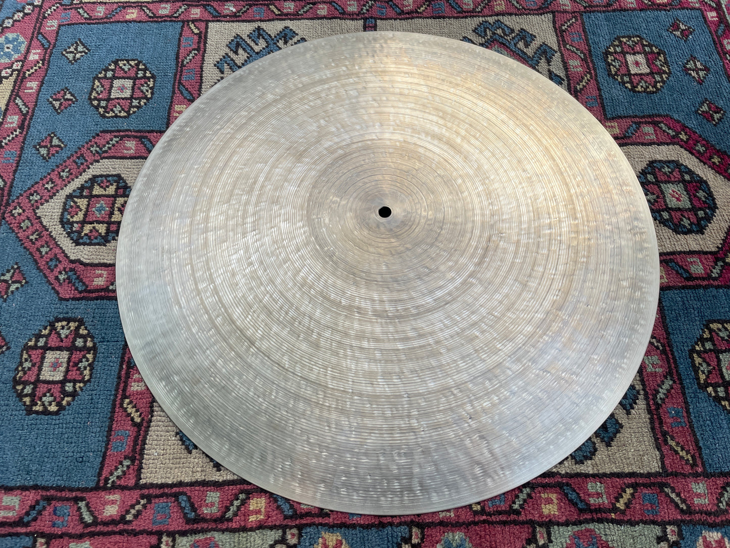 22" Masterwork Jazz Master Flat Ride Cymbal Turkish Hand Hammered 3340g