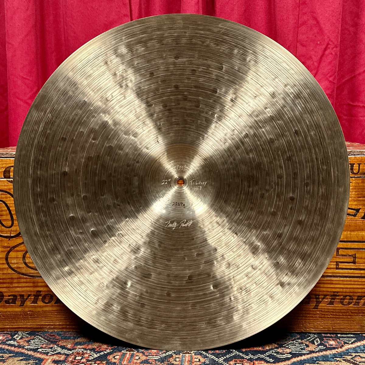 22" Timothy Roberts Tributary HFB Ride Cymbal 2269g *Video*
