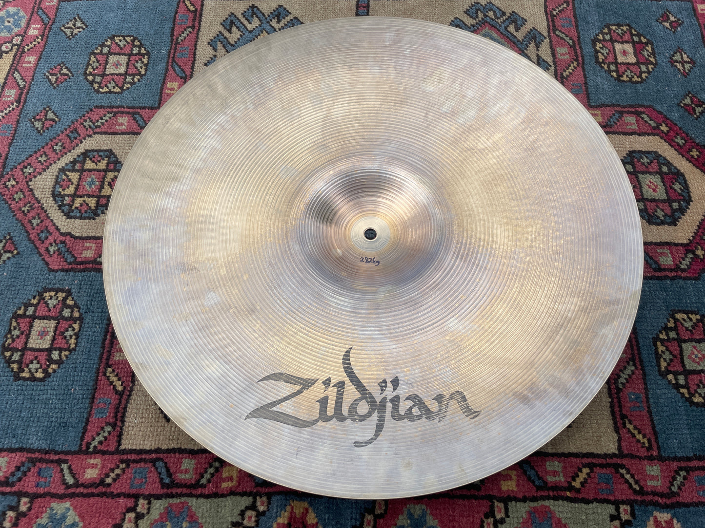 20" Zildjian A 1980s Rock Ride Cymbal 2826g *Video Demo*