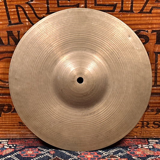 1940s-1950s 10" Zildjian No Stamp Splash Cymbal 240g *Video Demo*