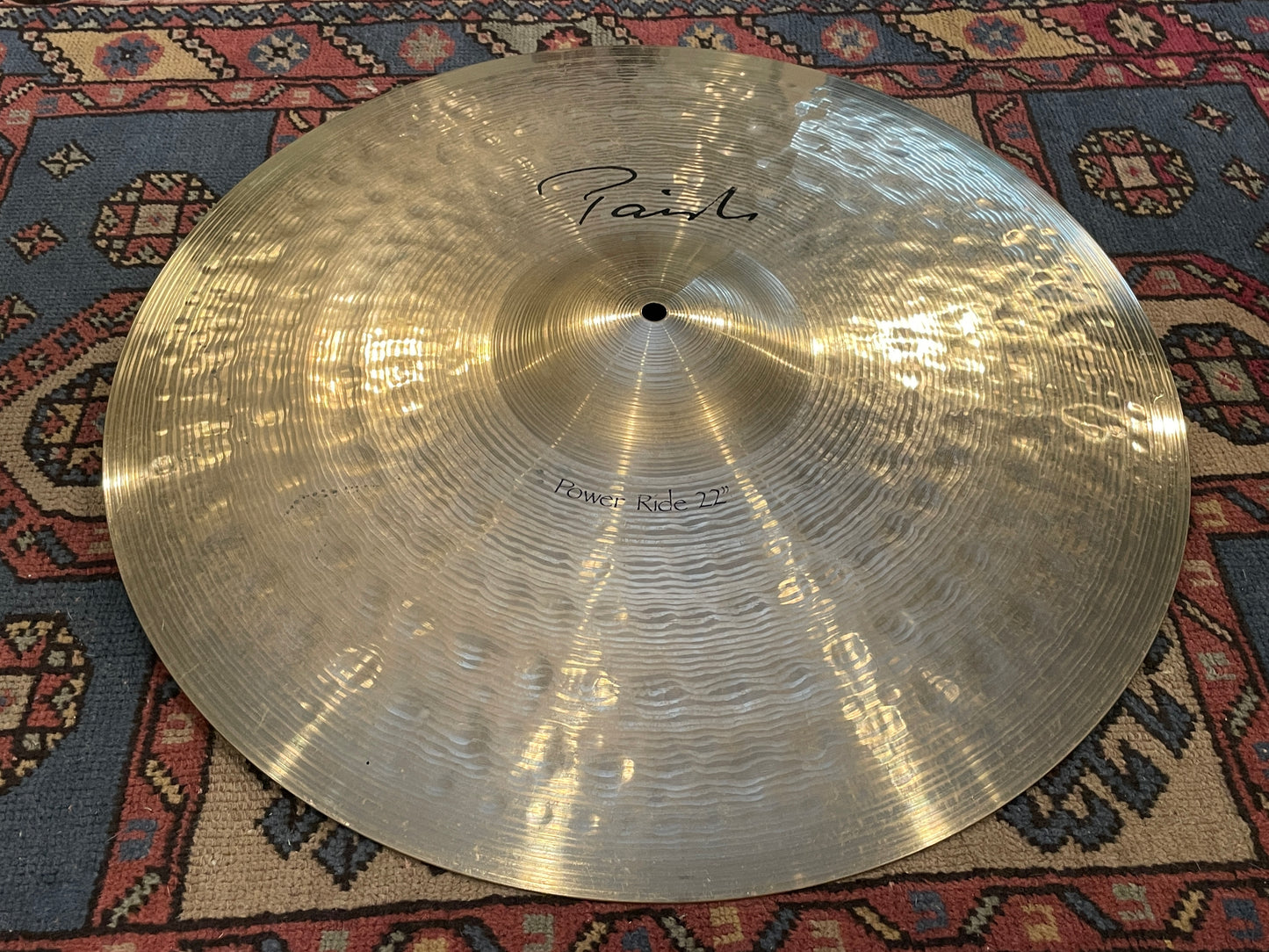 22" Paiste Signature Power Ride Cymbal 3872g