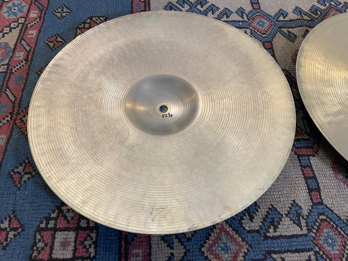 14" Paiste Pre-Serial 602 Hi-Hat Cymbal Pair 828g/958g