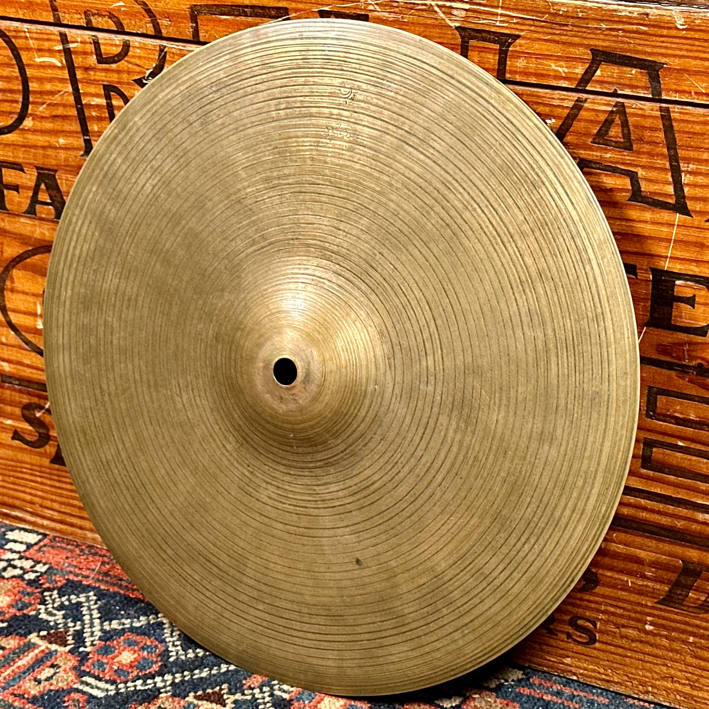 12" K. Zildjian Istanbul 1959-66 Intermediate Stamp Hi-Hat Cymbal Pair 512g/598g *Video Demo*