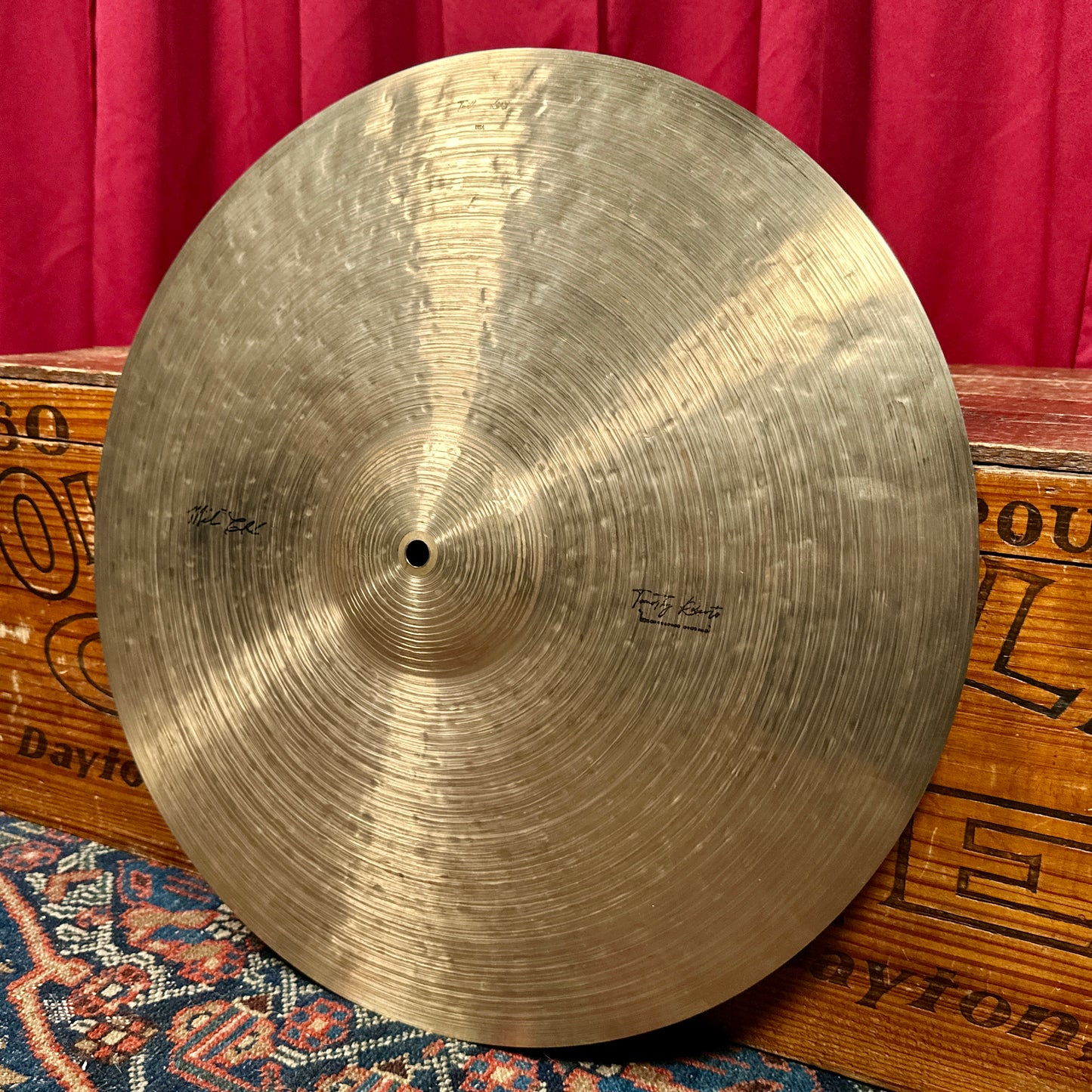 19.75" Timothy Roberts Mike Clark Roots Ride Cymbal 1887g *Video*