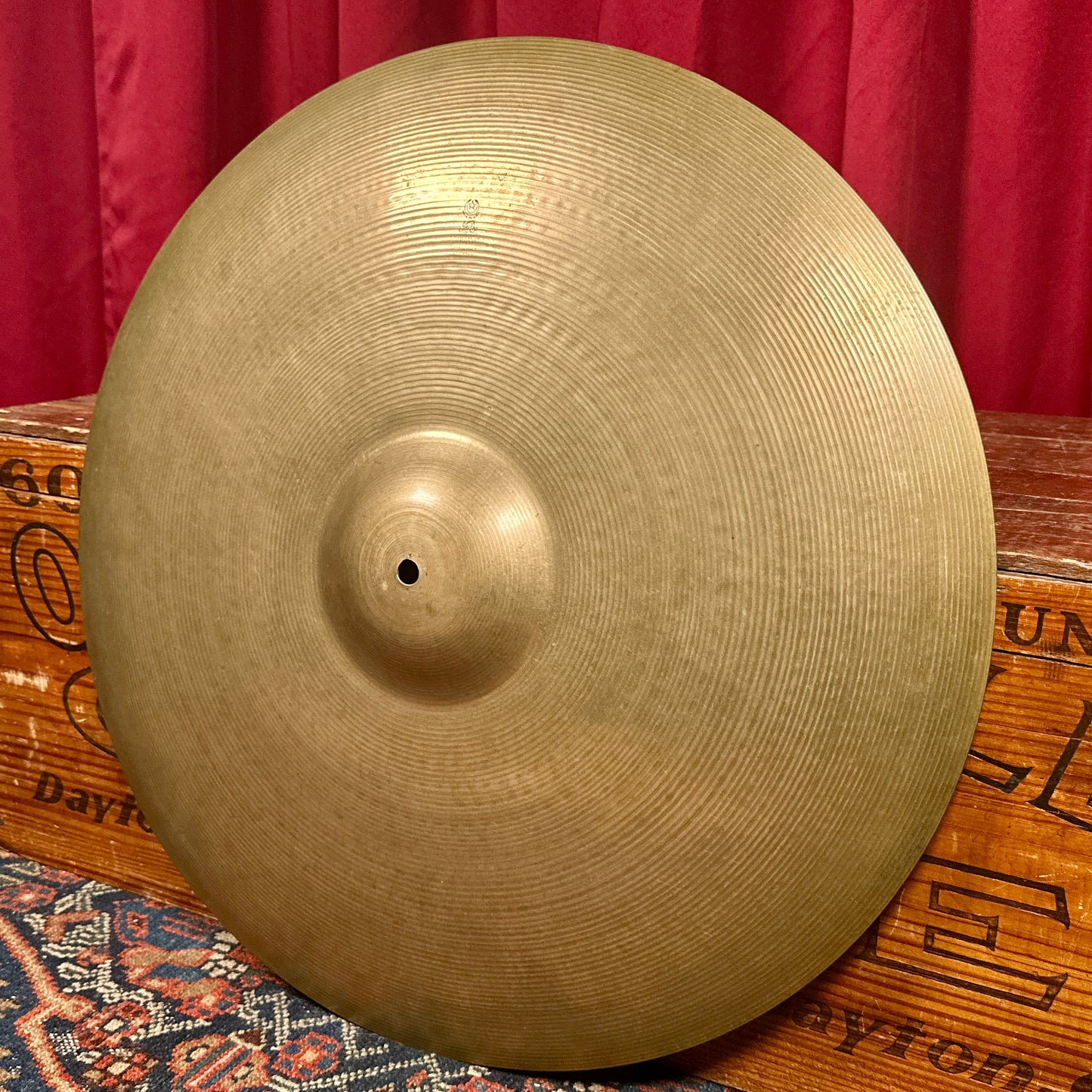 22" A. Zildjian & CIE Constantinople 1970s Ride Cymbal 2932g *Video Demo*