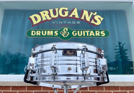 1970s Pearl B4514 5x14 10-Lug Snare Drum COB Stewart Copeland *Video Demo*