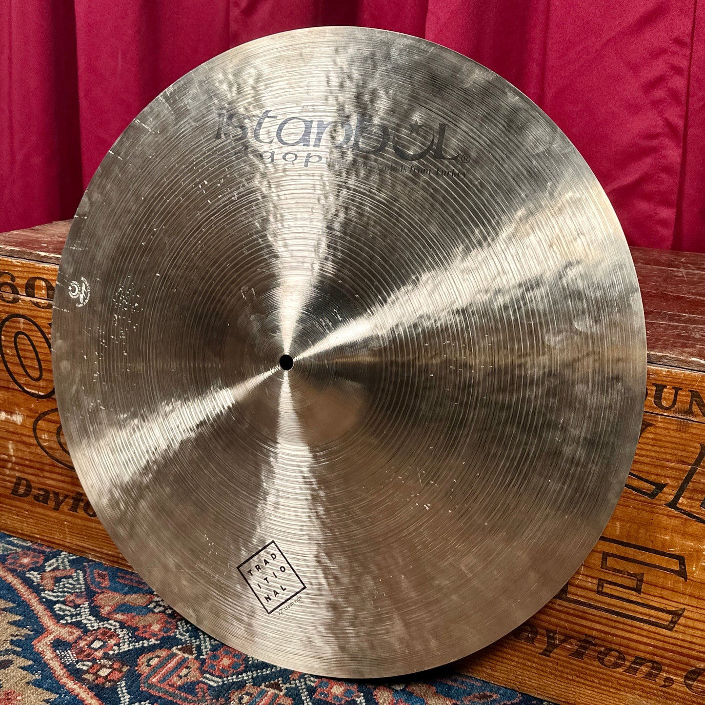 22" Istanbul Agop Traditional Crash Ride Cymbal 2434g *Video Demo*