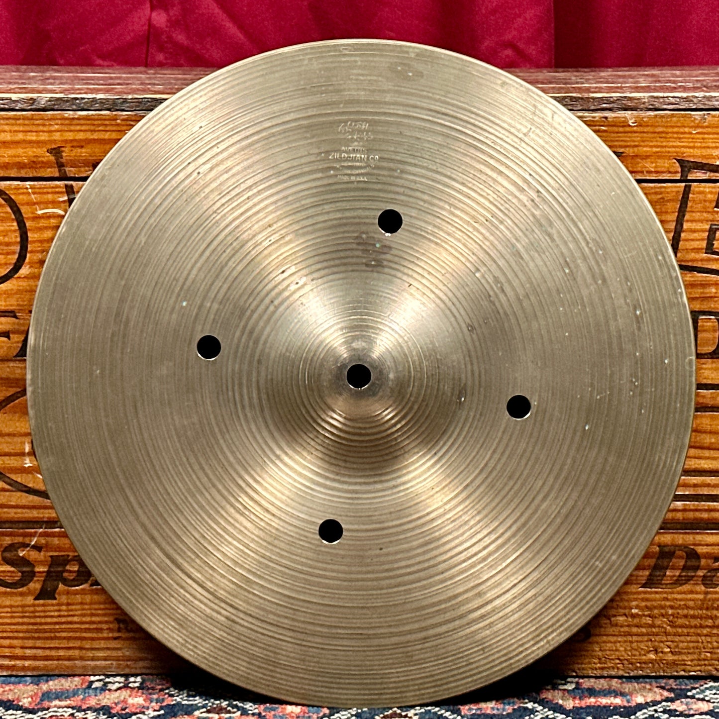 14" Zildjian A 1960s New Beat Hi-Hat Cymbal Pair 988g/1346g (Quick Beat Mod) *Video Demo*