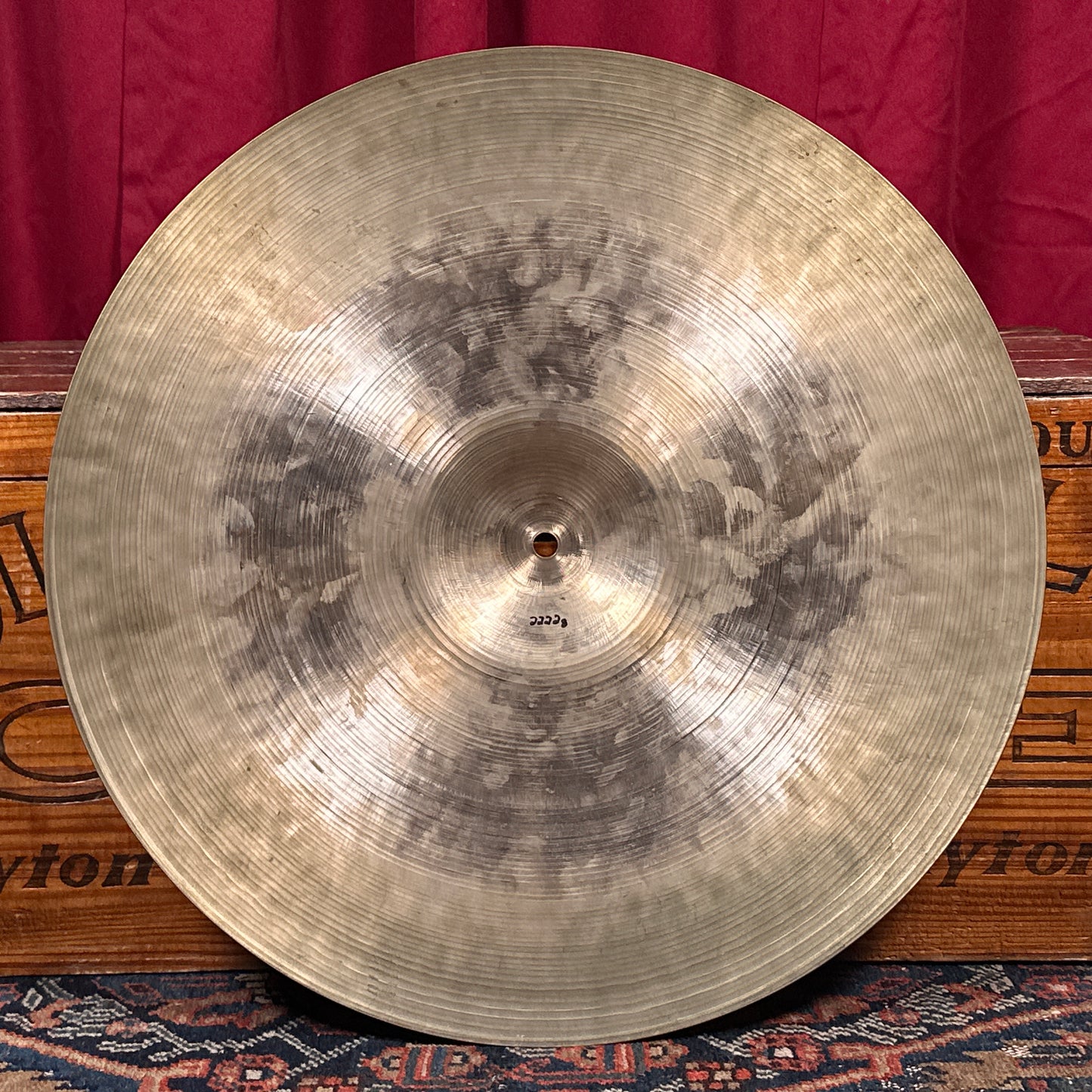 20" Zildjian A 1950s Small Stamp Ride Cymbal 2222g *Video Demo*