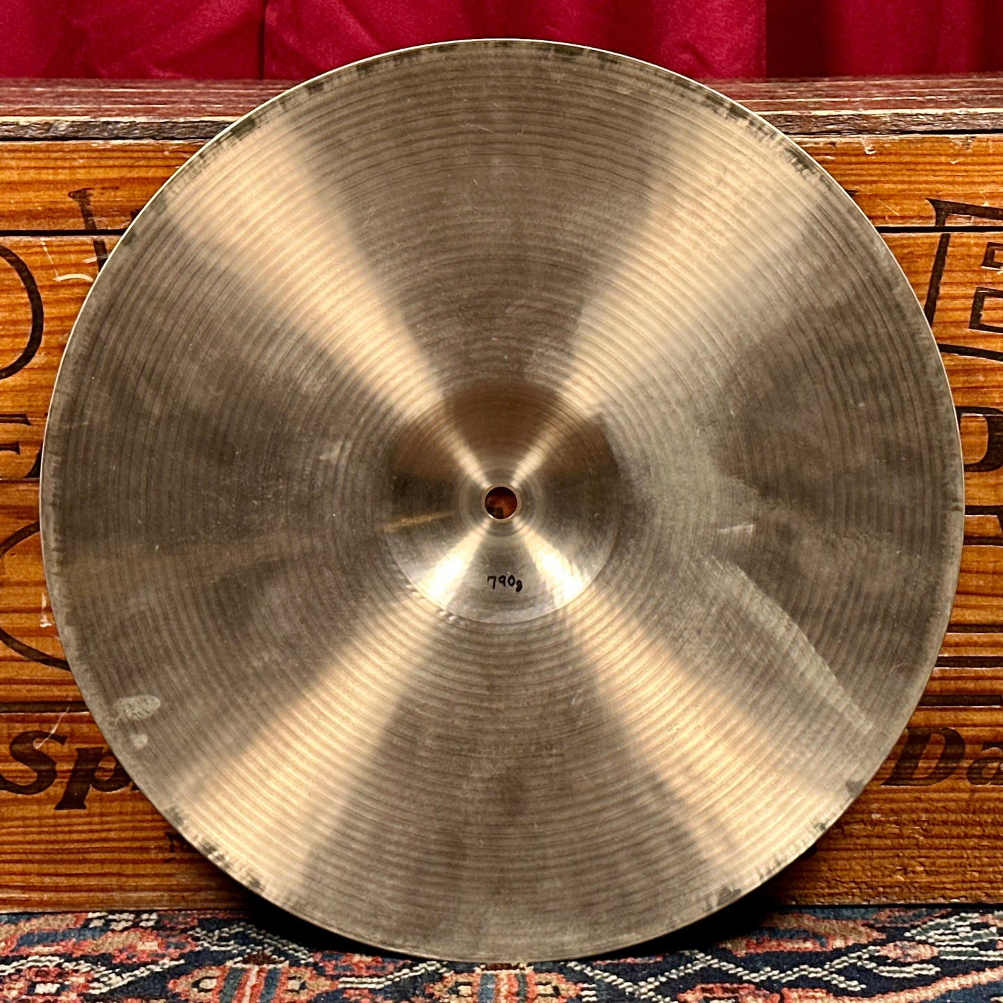 14" Paiste Formula 602 Pre-Serial 1960s Hi-Hat Cymbal Pair 790g/872g *Video Demo*