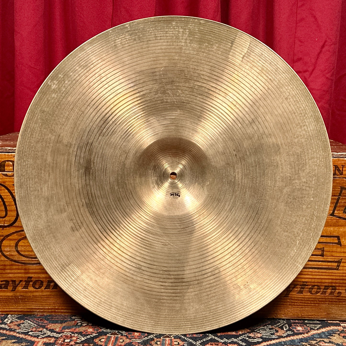 22" Zildjian A 1960s Ride Cymbal 3436g *Video Demo*