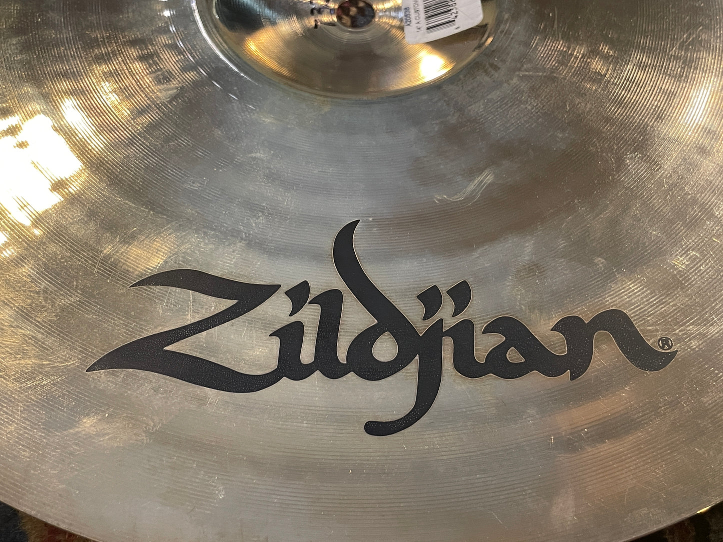 14" Zildjian A Custom Fast Crash Cymbal 732g